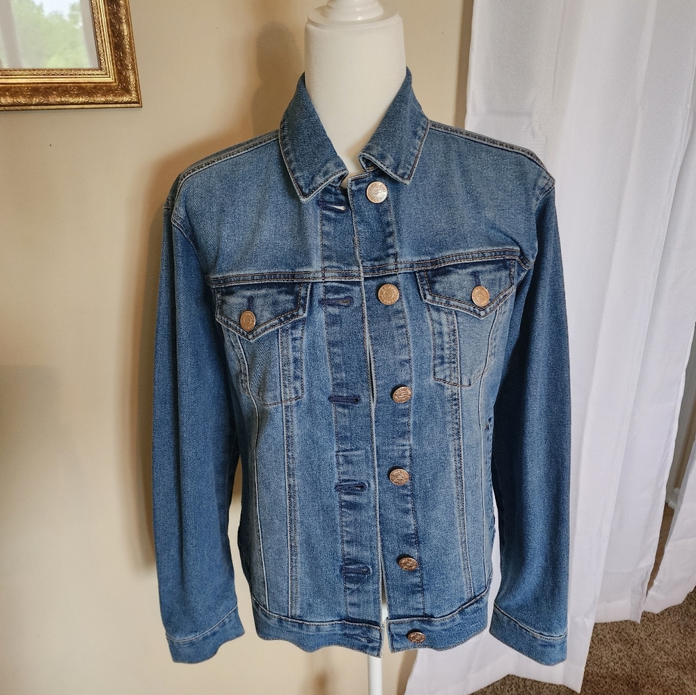 Seven7 Blue Jeans Classic Fit XS Indigo - Picture 1 of 3